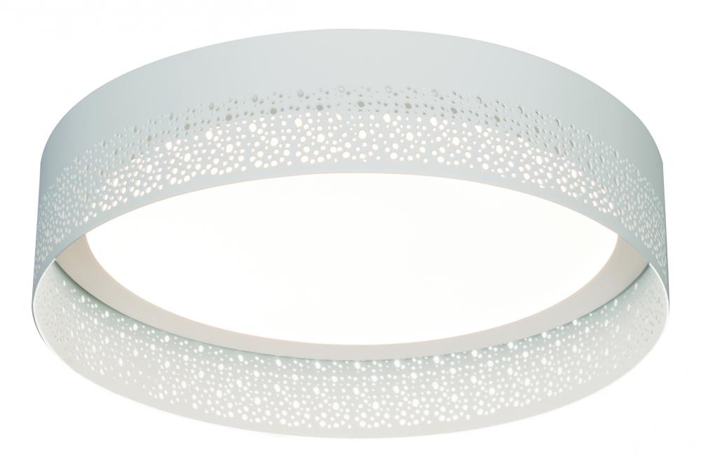 Ash LED Flush Mount - 12&#39;&#39; - White