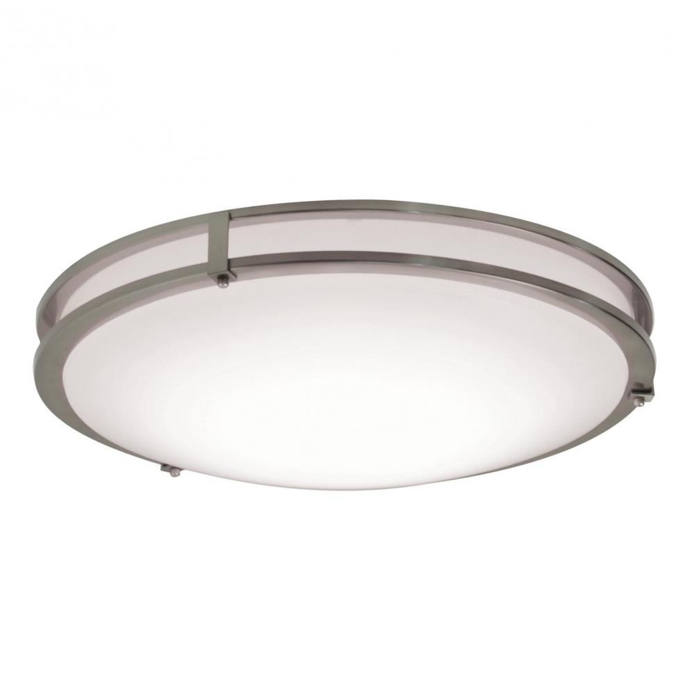 Carlisle 19&#39;&#39; LED Flush,120V, 5AJ CCT,Batt