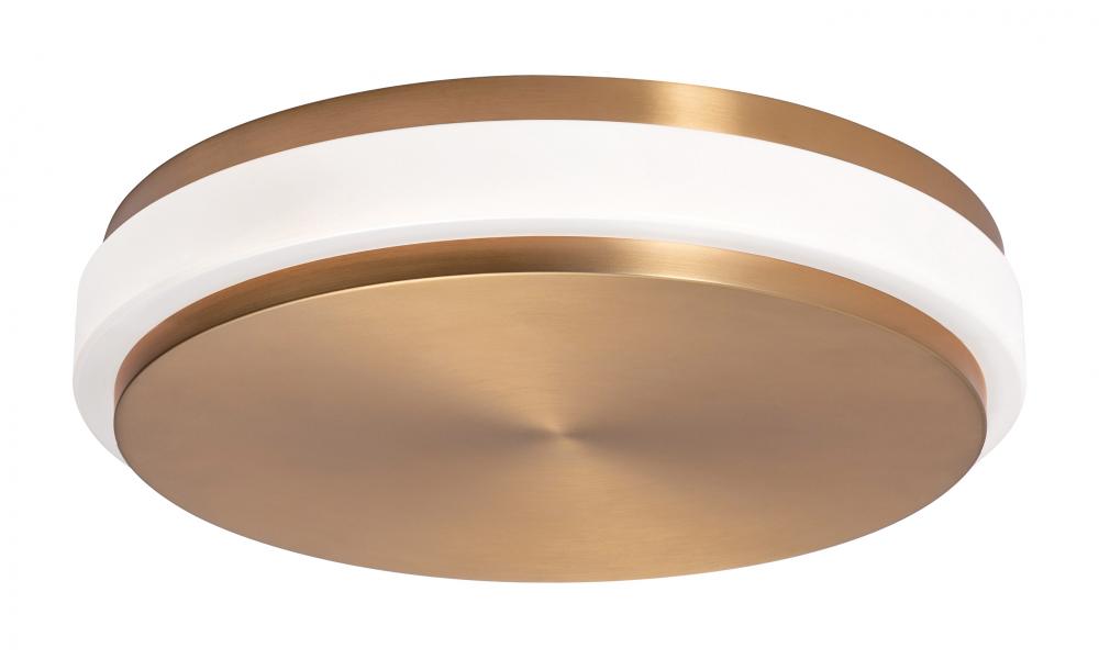 Eris 14&#39;&#39; LED Flush Mount,120-277V,26W,5 CCT,LB