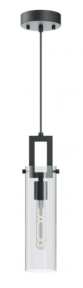 Houston 04&#39;&#39; Med Base Pendant,120V,BK