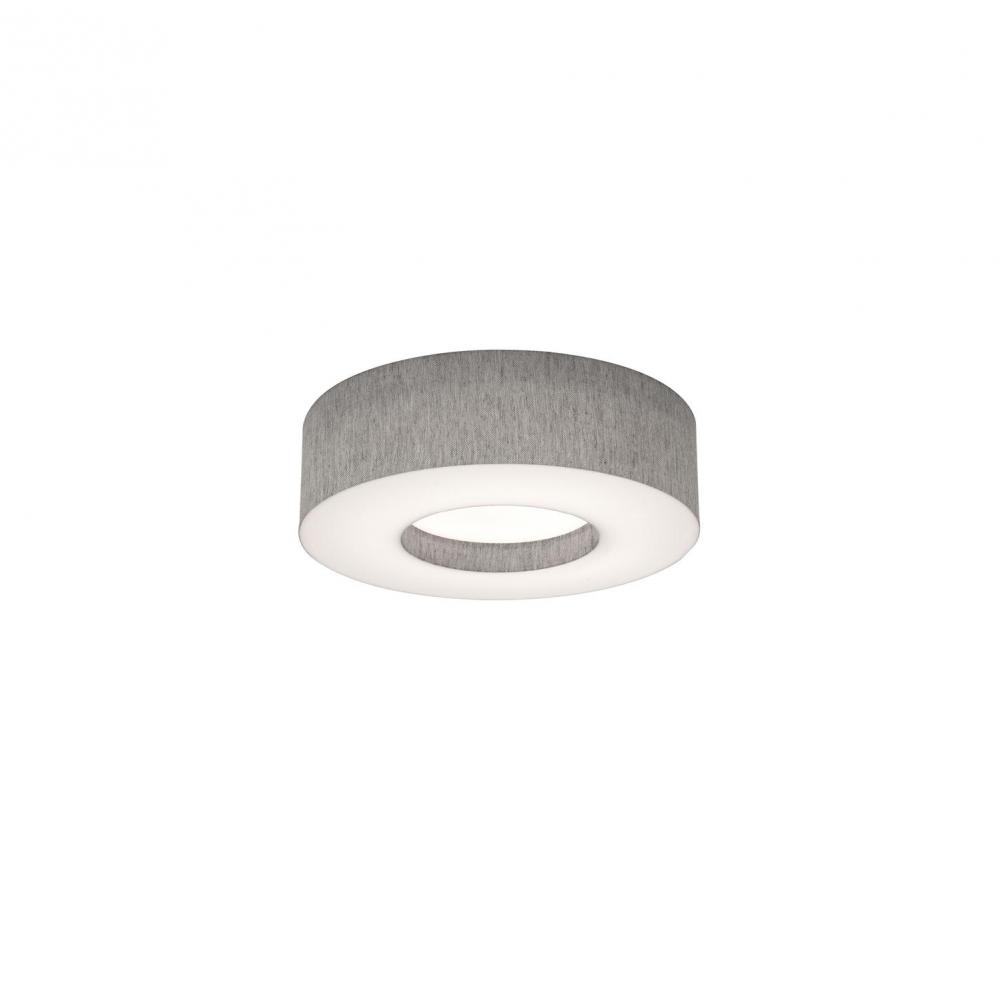 Montclair 12&#39;&#39; Med Base Flush Mount - GY w/