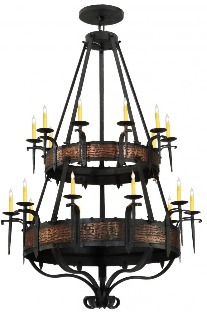 48&#34;W Costello 20 LT Two Tier Chandelier