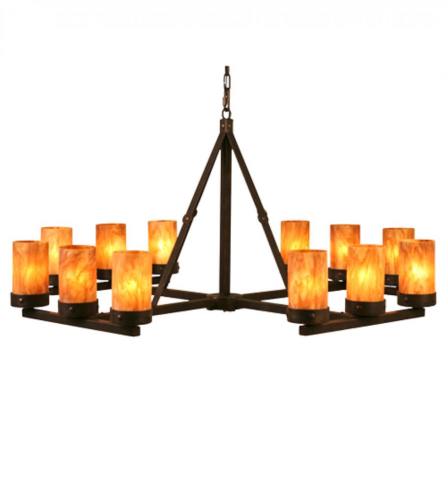 48&#34; Wide Parker 12 Light Chandelier