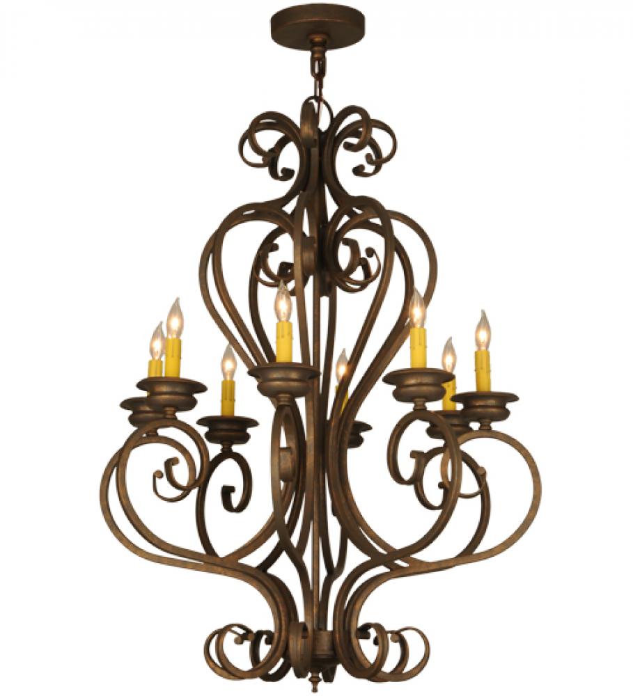 28&#34;W Fernando 8 LT Chandelier