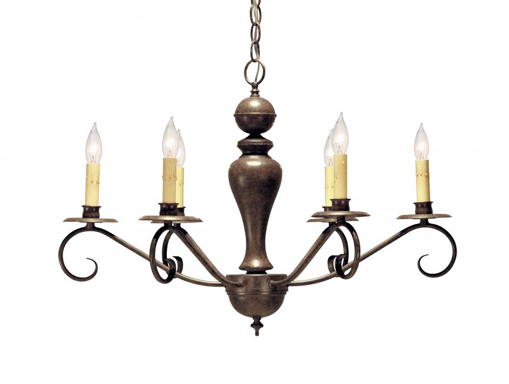 28&#34; Wide Emory 6 Light Chandelier