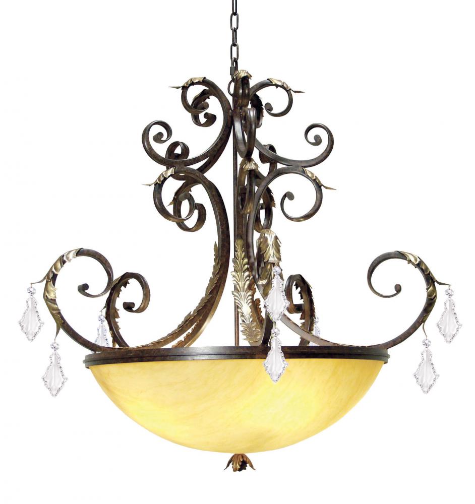 43&#34; Wide Serratina Chandelier