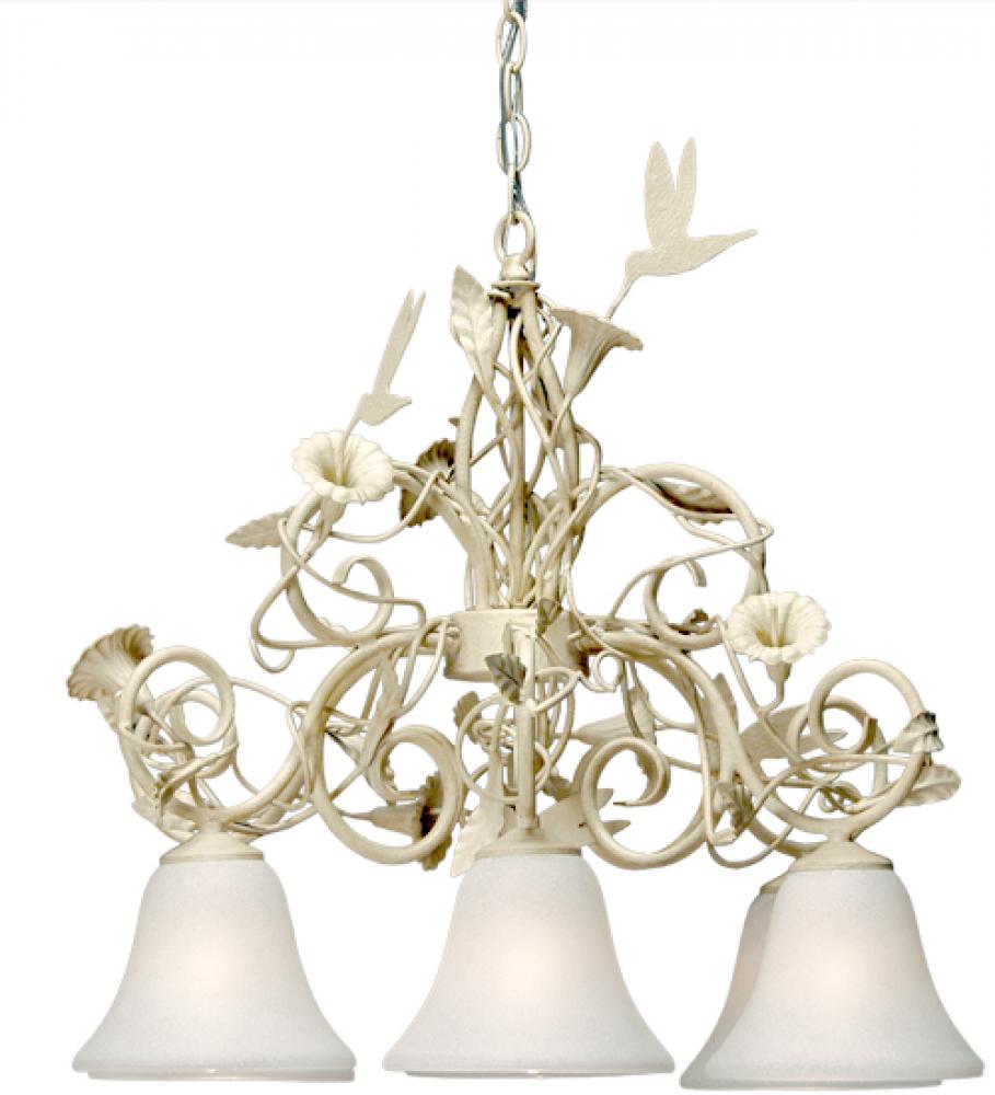 24&#34; Wide Hummingbird 6 Light Chandelier