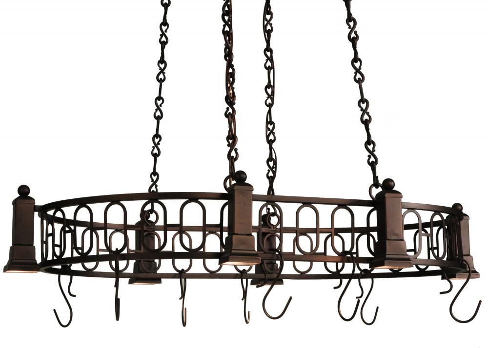 42.5&#34;L Revival Deco Oblong Pot Rack