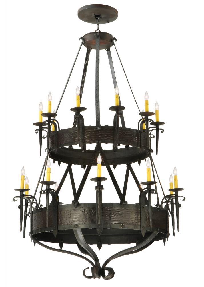 45&#34;W Costello 20 LT Two Tier Chandelier