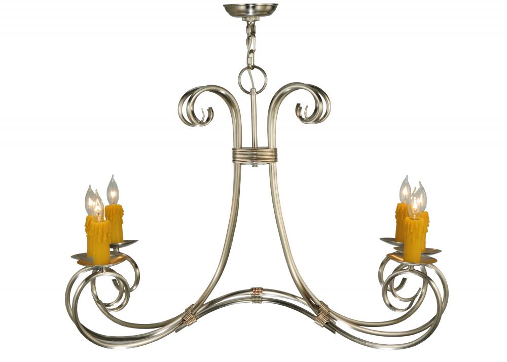 34.5&#34; Wide Elon 6 Light Chandelier