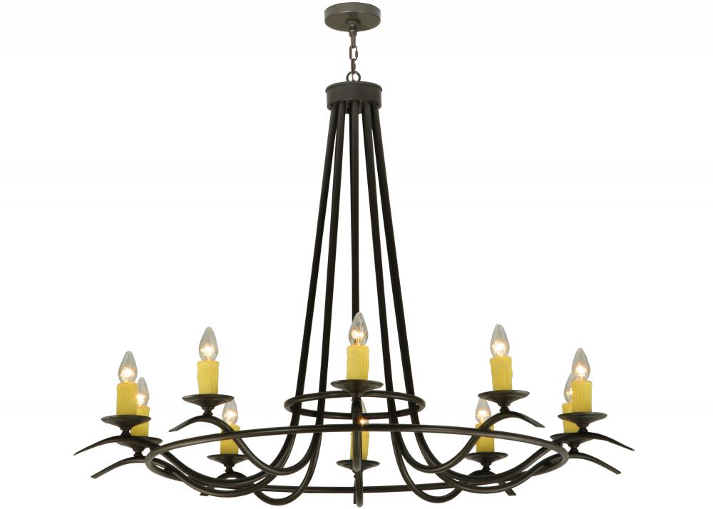 58&#34;W Octavia 10 LT Chandelier