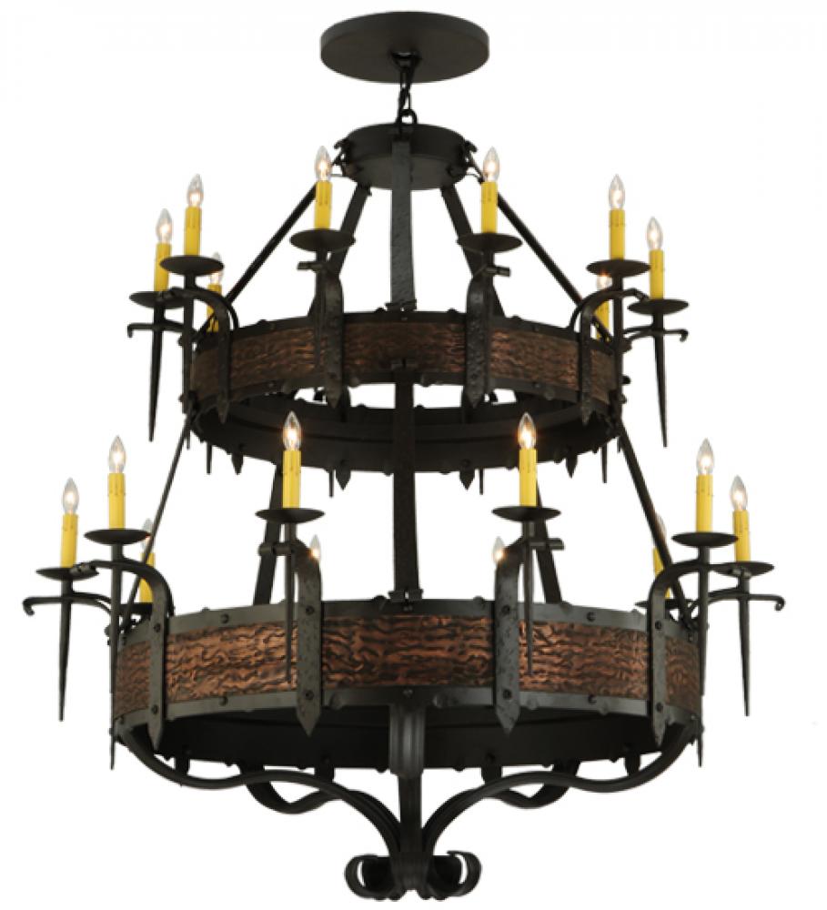 47.5&#34; Wide Costello 20 Light Two Tier Chandelier