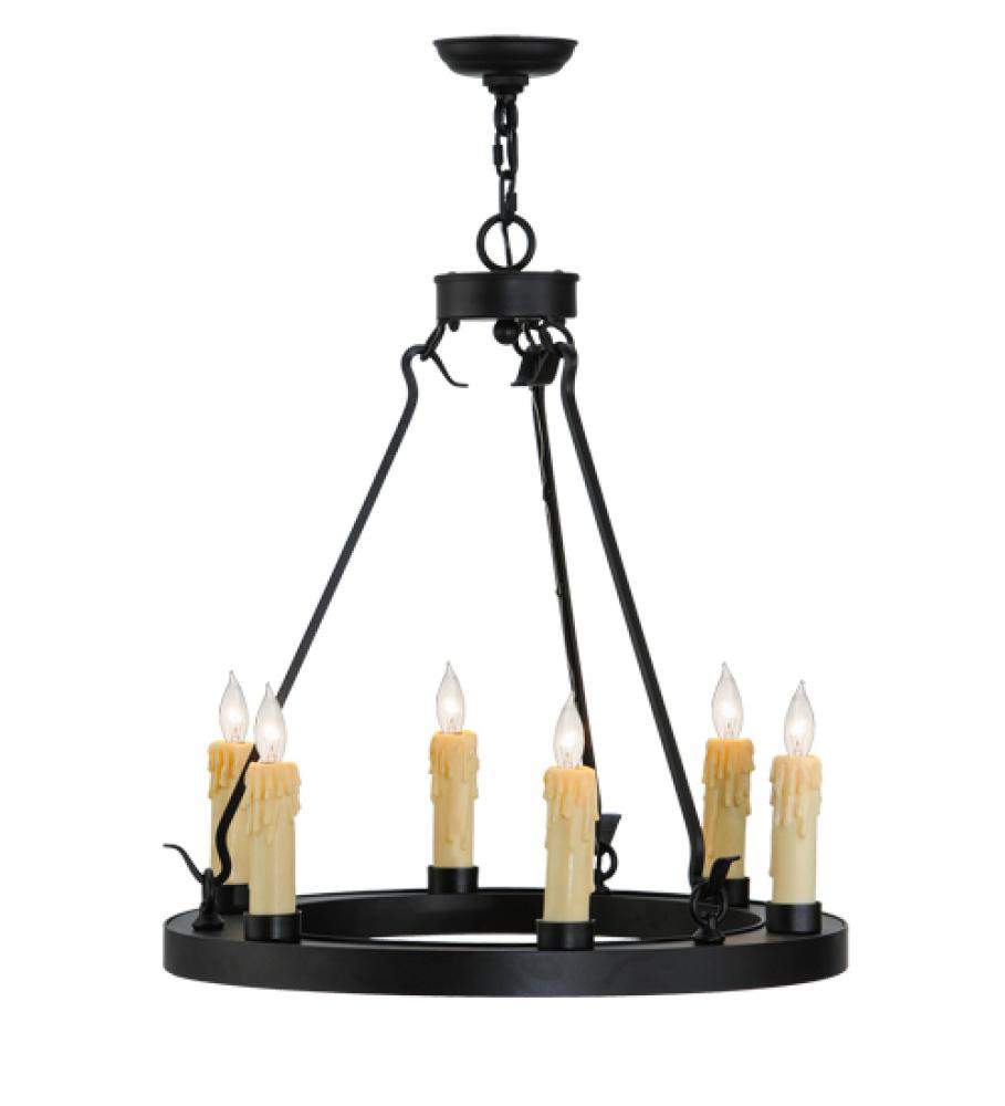 24&#34;W Deina 6 Light Chandelier