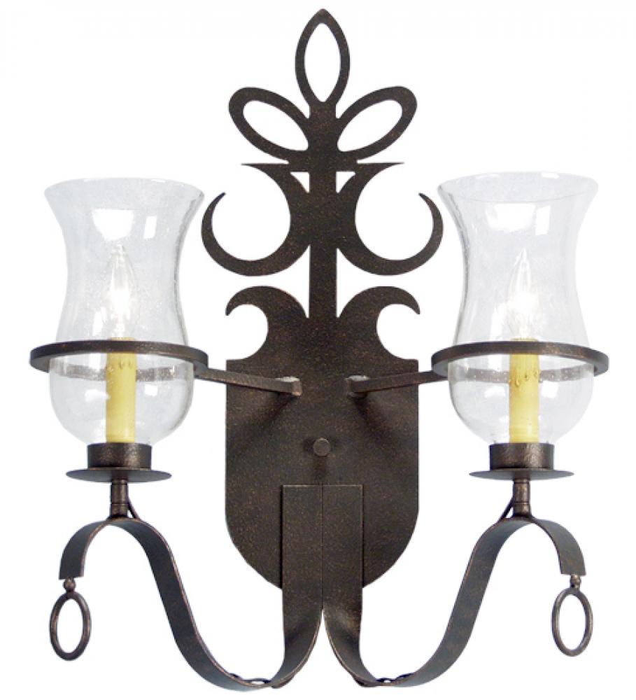 12&#34; Wide Narcissus 2 Light Wall Sconce