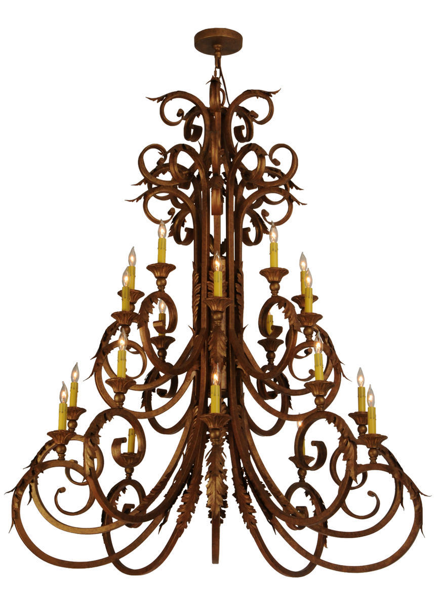 48&#34; Wide Serratina Chandelier