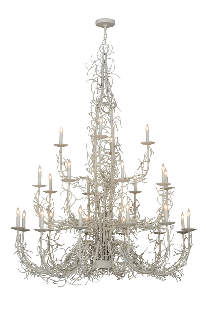 54&#34;W Twigs 24 LT Chandelier