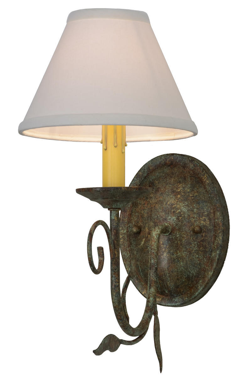 7&#34; Wide Bordeaux Wall Sconce