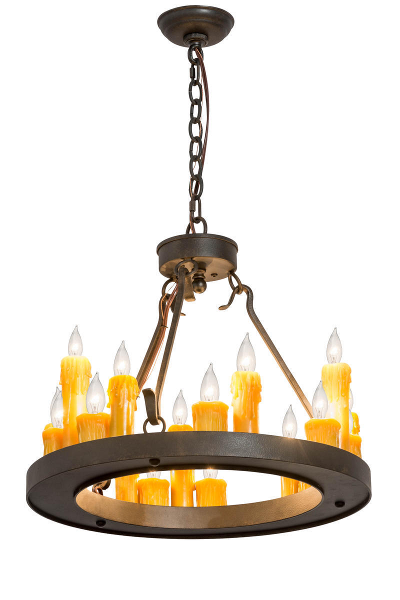 21&#34;W Deina 18 LT Chandelier