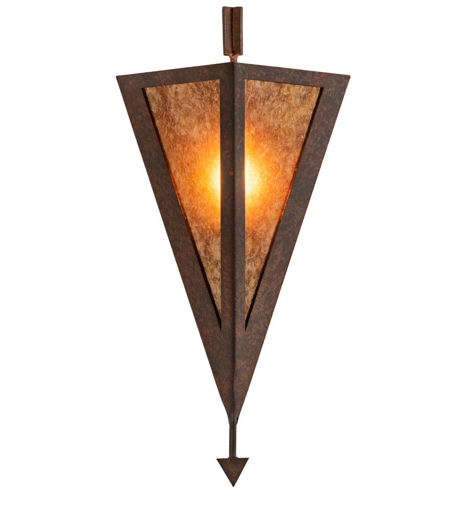 8&#34; Wide Desert Arrow Wall Sconce