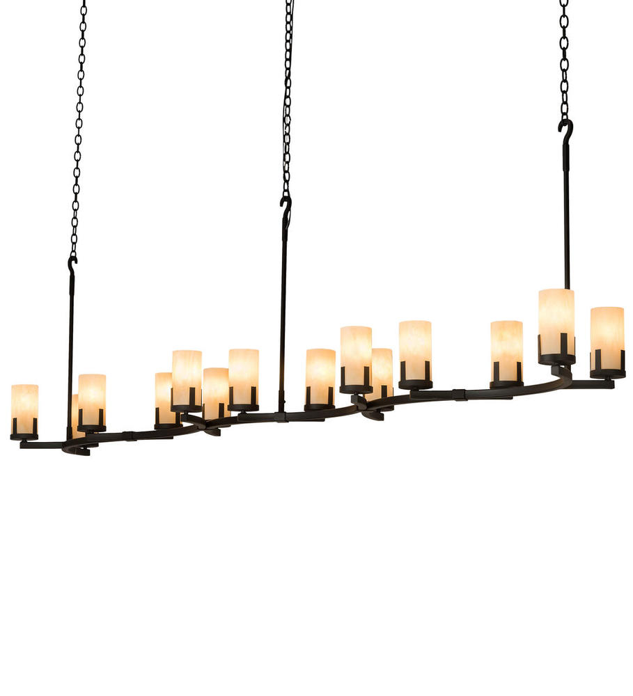 118&#34; Long Cero 14 Light Oblong Chandelier