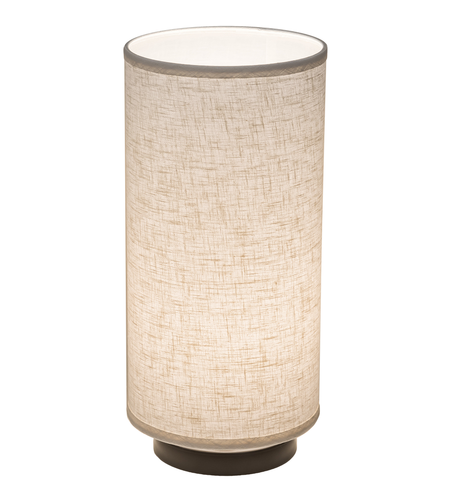 8&#34;W Cilindro Textrene Table Lamp