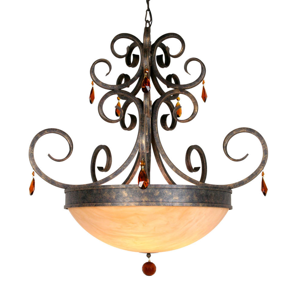 36&#34; Wide Serratina Chandelier