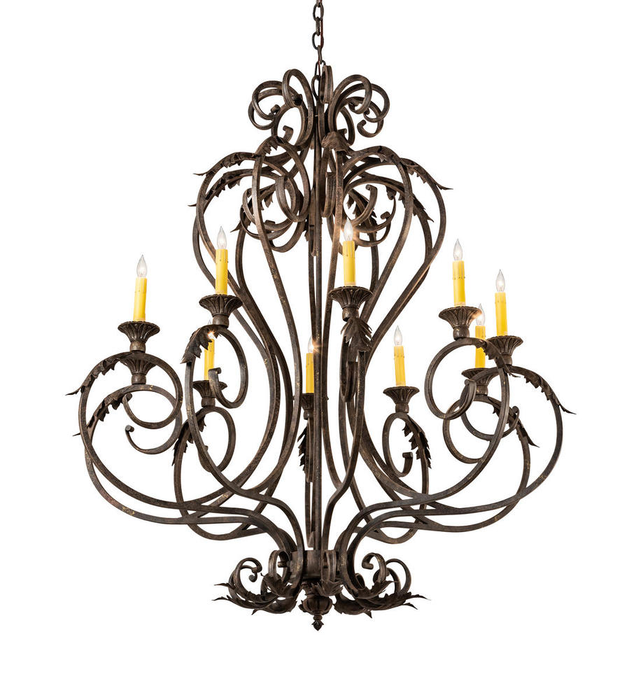 42&#34; Wide Josephine 10 Light Chandelier