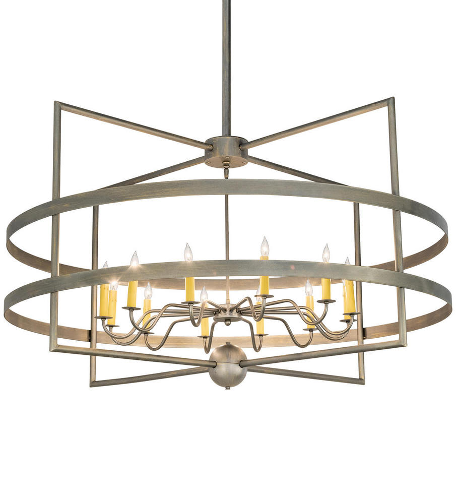 48&#34; Wide Aldari 12 Light Chandelier