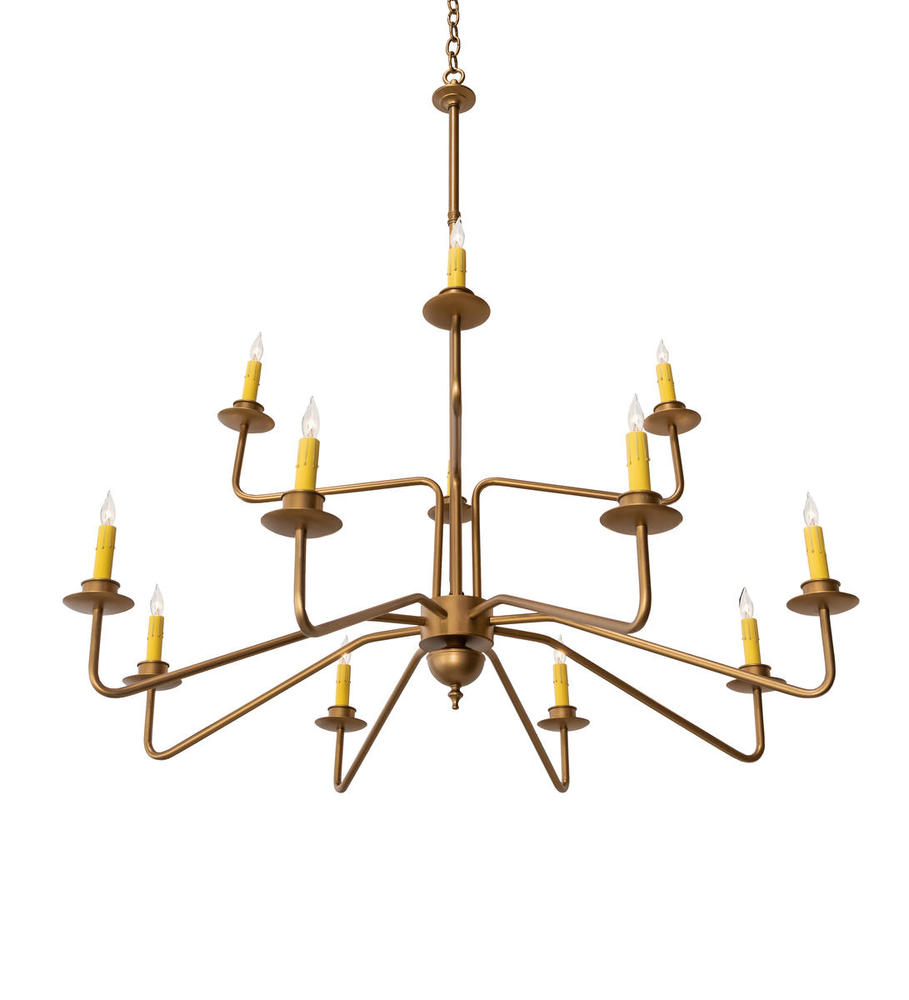 42&#34; Wide Yanis 12 Light Two Tier Chandelier