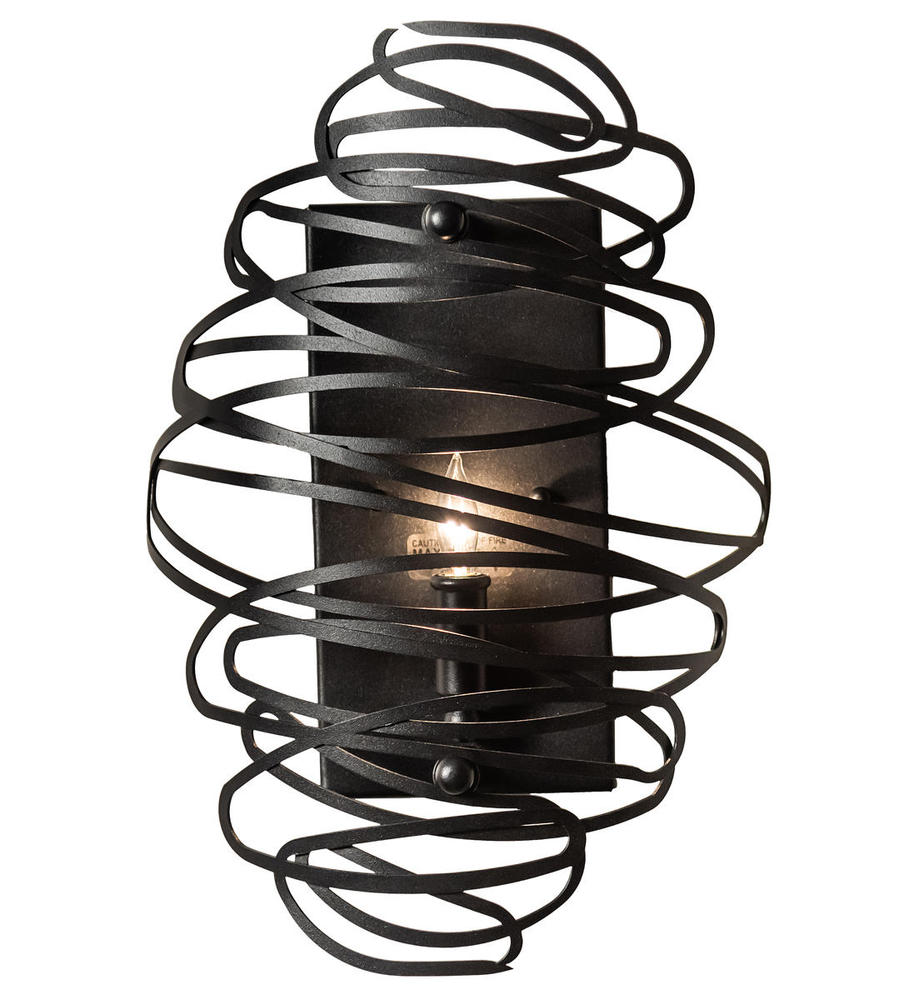 10&#34; Wide Cyclone Wall Sconce