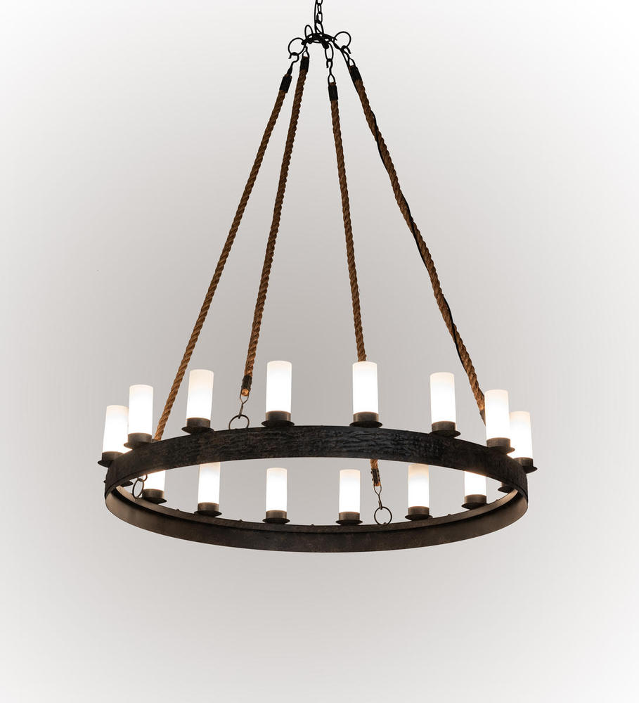 60&#34; Wide Costello Ring 16 Light Chandelier