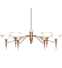 2nd Avenue Designs White 115730 - 60" Long Blanca 6 Light Chandelier