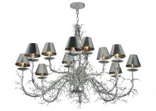 2nd Avenue Designs White 127985 - 48"W Twigs 12 LT Chandelier