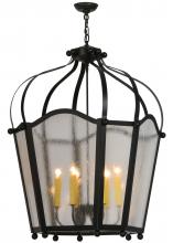 2nd Avenue Designs White 140825 - 32"W Citadel 6 Light Pendant