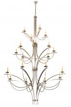 2nd Avenue Designs White 188749 - 74"W Corfe Chandelier