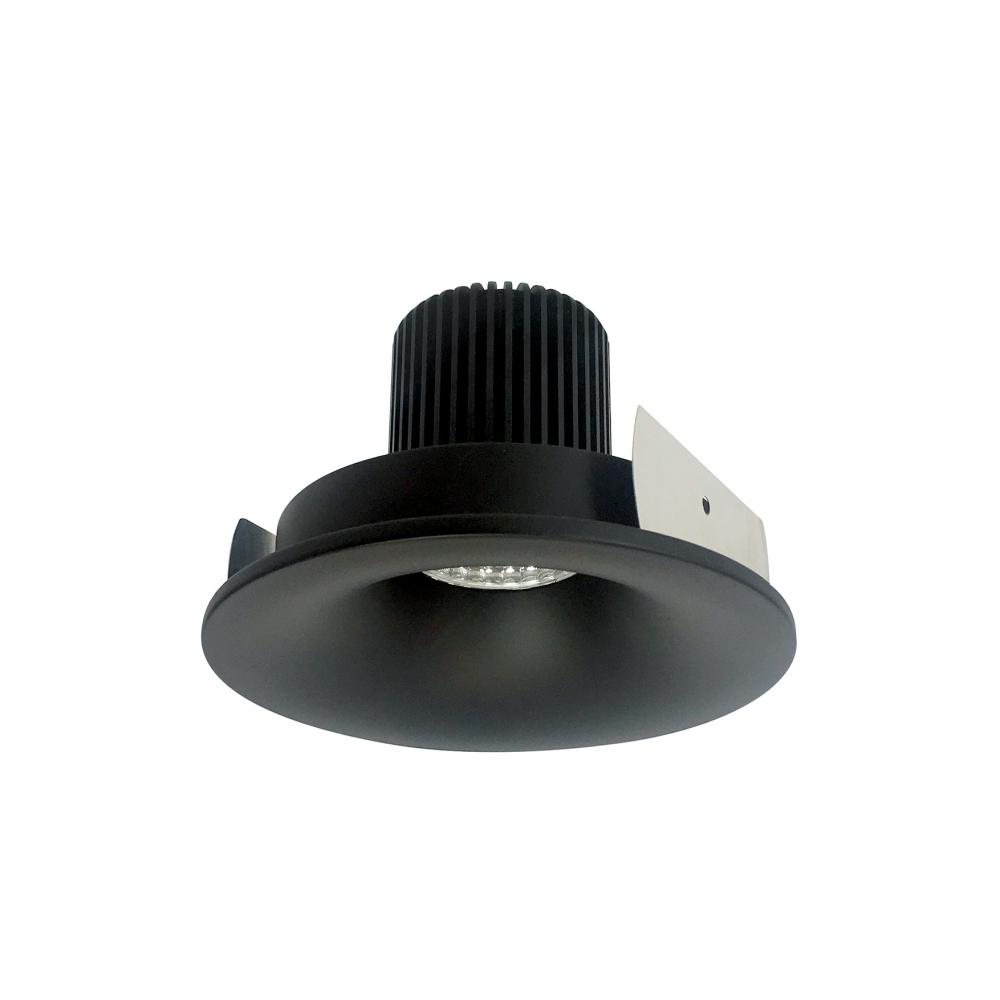 4&#34; Iolite LED Round Bullnose, 800lm / 14W, Comfort Dim, Black Finish