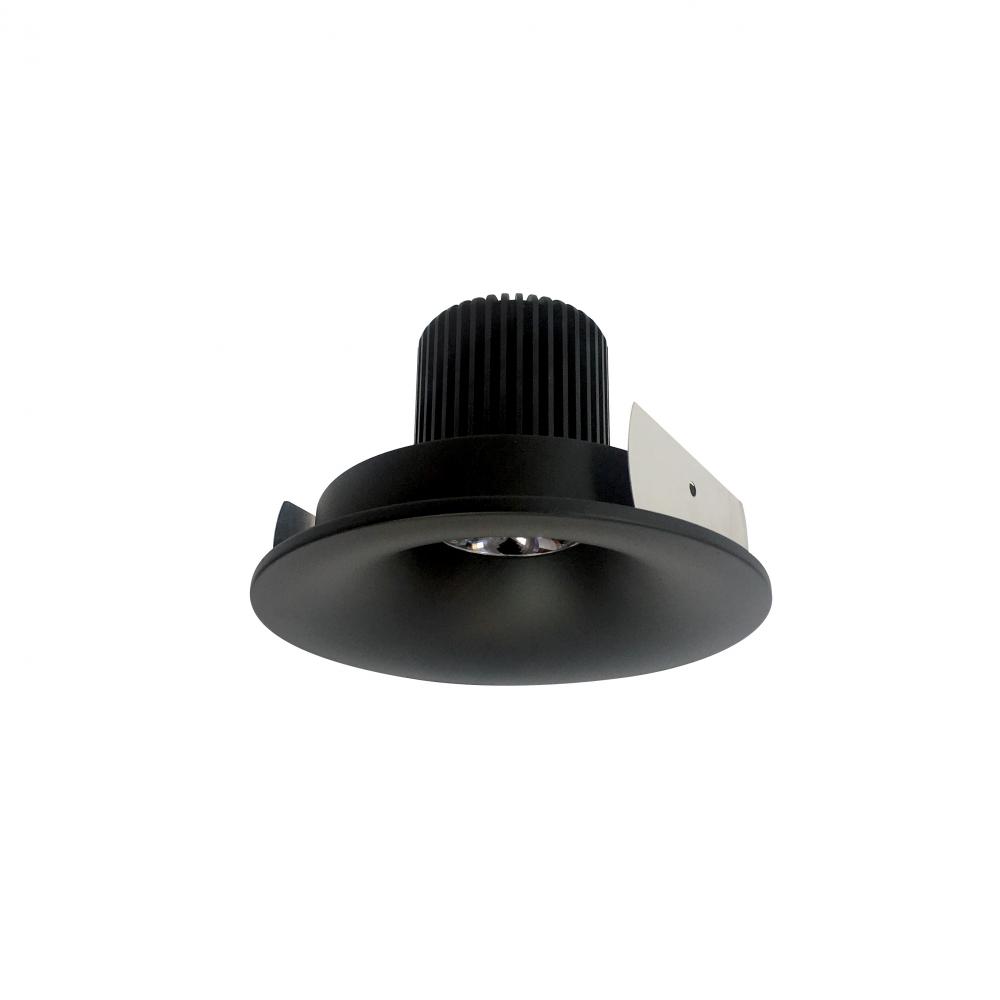 4&#34; Iolite LED Round Bullnose, 10-Degree Optic, 800lm / 12W, 2700K, Black Finish