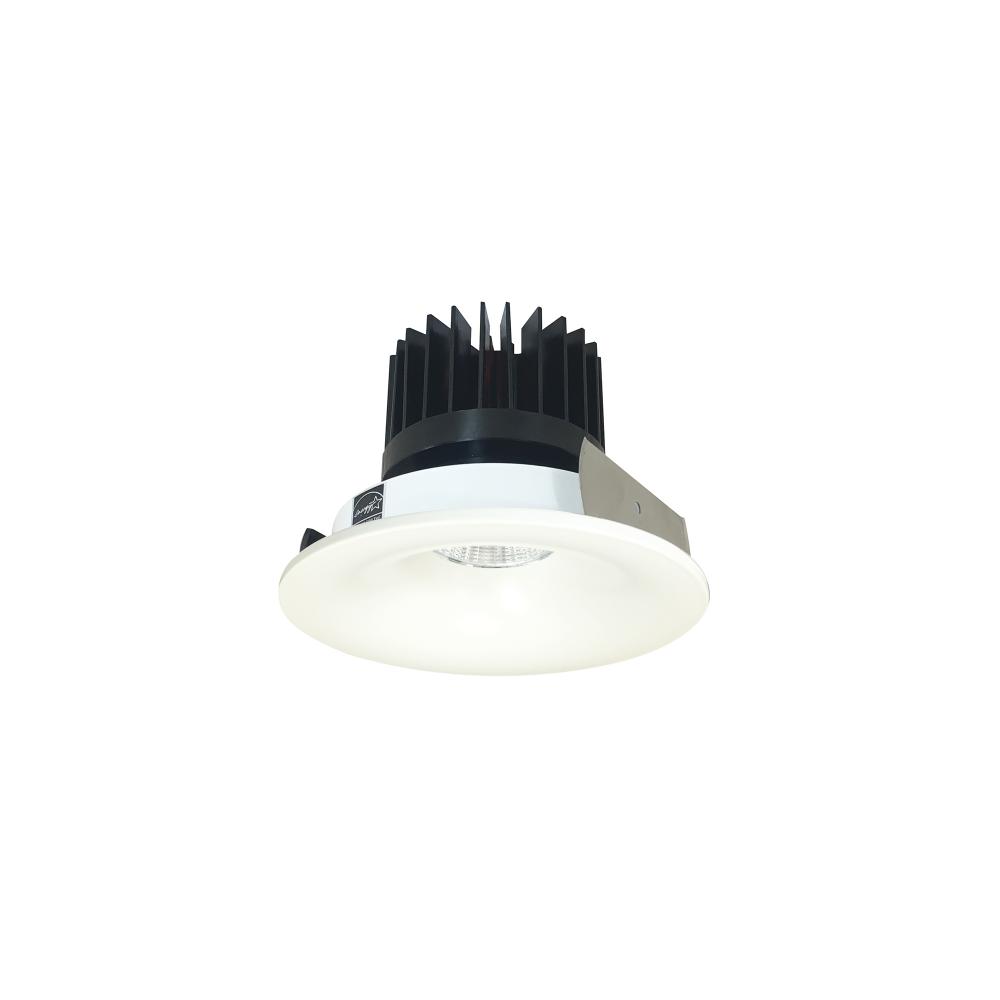 4&#34; Iolite LED Round Bullnose, 1500lm/2000lm/2500lm (varies by housing), 3500K, White Finish