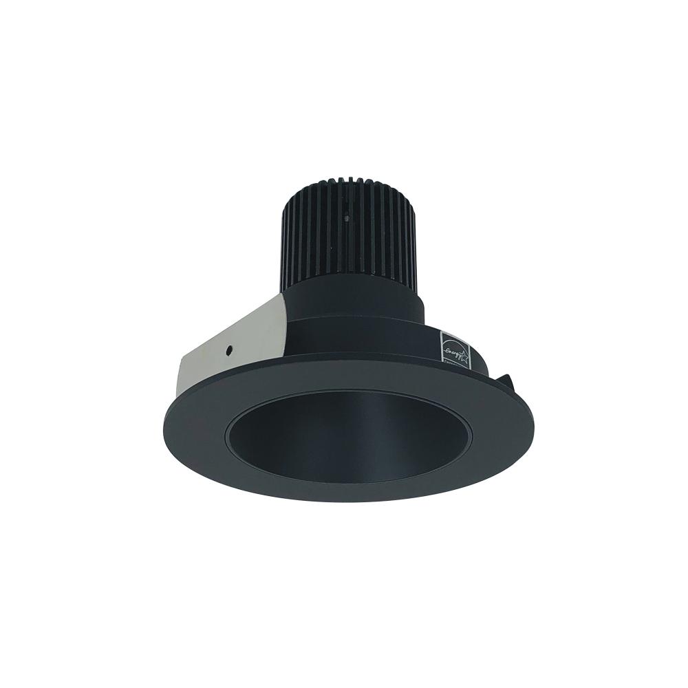 4&#34; Iolite LED Round Reflector, 800lm / 14W, Comfort Dim, Black Reflector / Black Flange