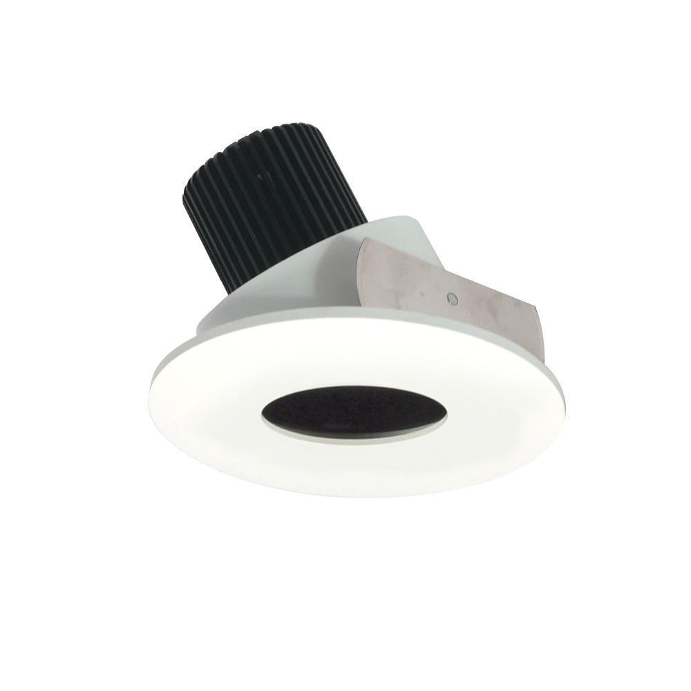 4&#34; Iolite LED Round Adjustable Pinhole, 1000lm / 14W, 3000K, Matte Powder White Pinhole / Matte