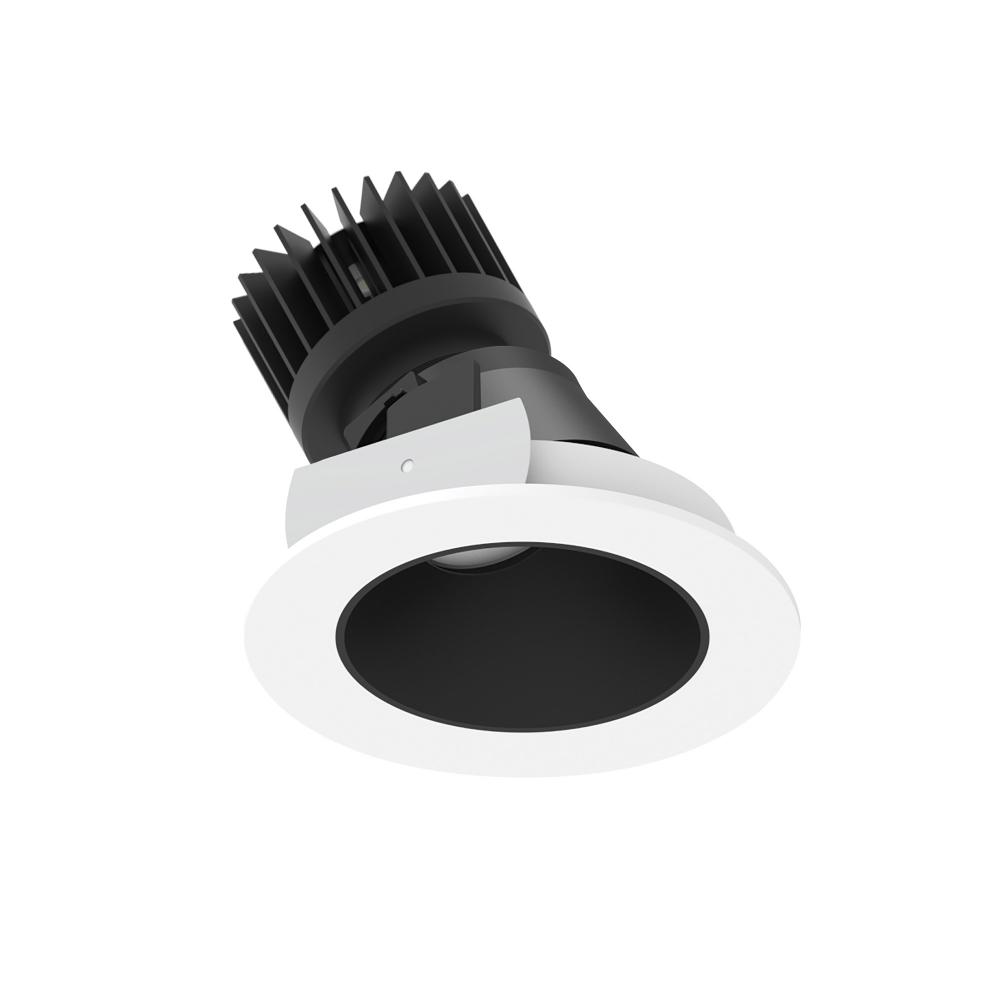 4&#34; Iolite LED Round Adjustable Slot, 1500lm/2000lm (varies by housing), Comfort Dim, Black