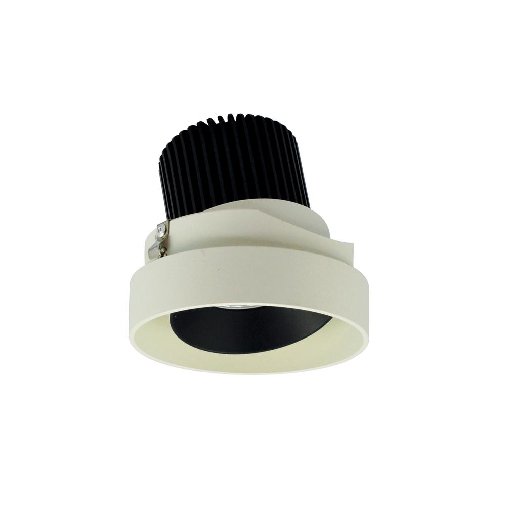 4&#34; Iolite LED Round Trimless Adjustable, 1000lm / 14W, 4000K, Black Adjustable / White Reflector