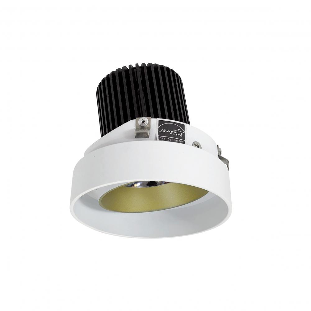 4&#34; Iolite LED Round Trimless Adjustable, 10-Degree Optic, 800lm / 12W, 3000K, Champagne Haze