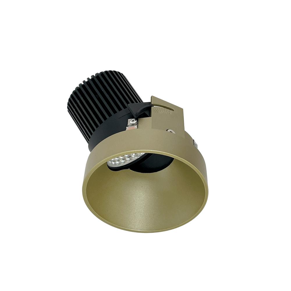 4&#34; Iolite LED Round Trimless Adjustable Slot, 800lm / 14W, Comfort Dim, Champagne Haze