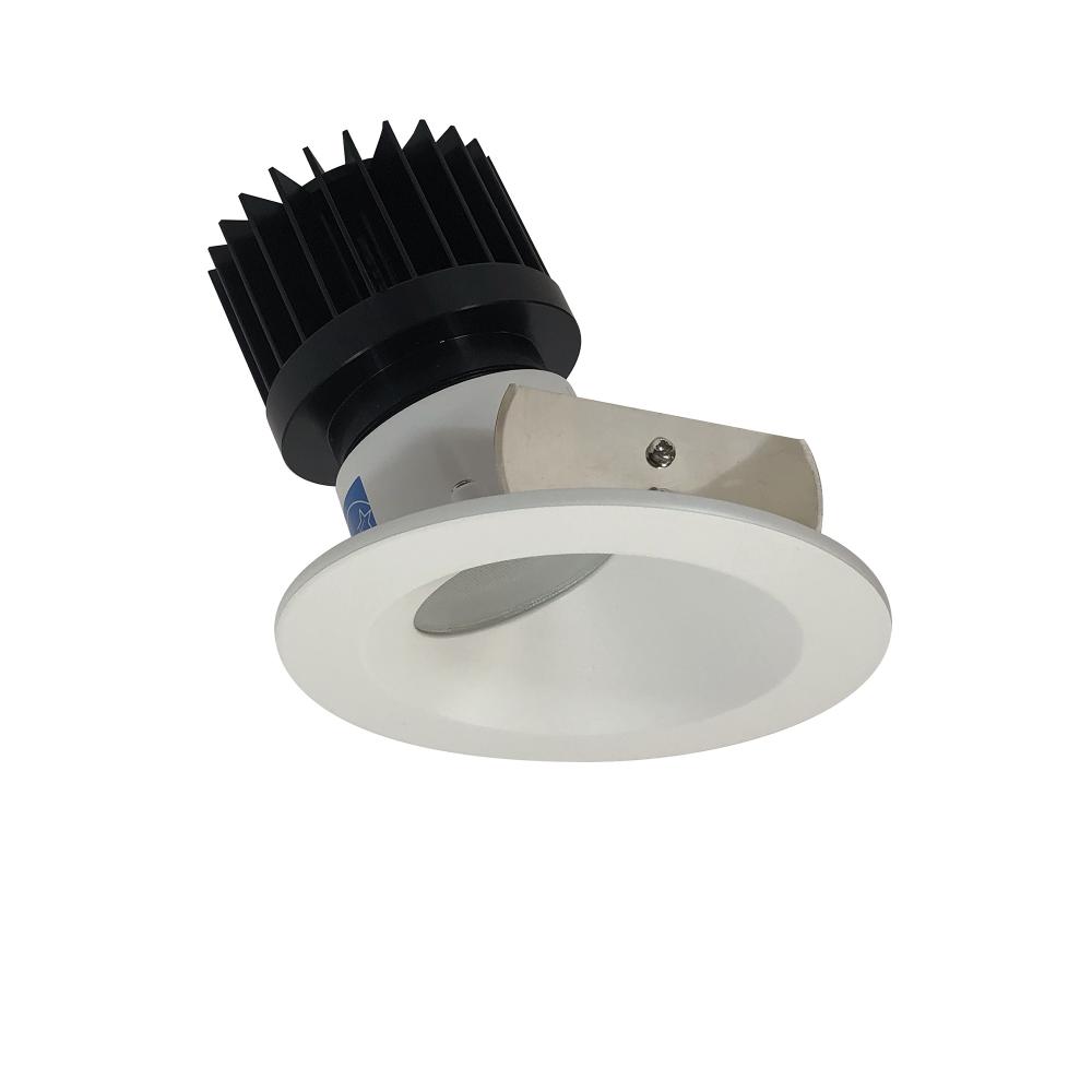 4&#34; Iolite LED Round Wall Wash, 1500lm/2000lm (varies by housing), 3000K, Matte Powder White