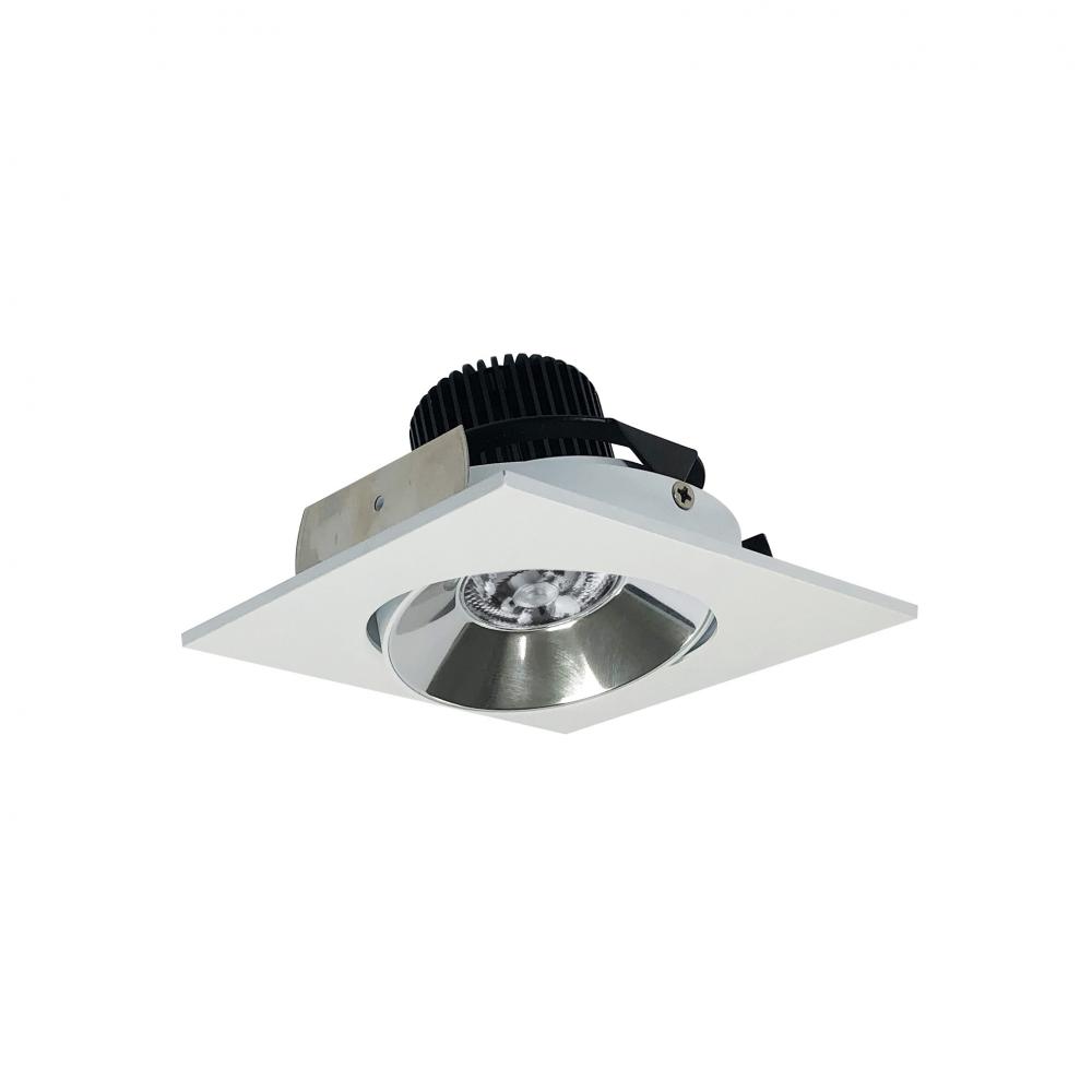 4&#34; Iolite LED Square Adjustable Cone Reflector, 10-Degree Optic, 800lm / 12W, 2700K, Specular