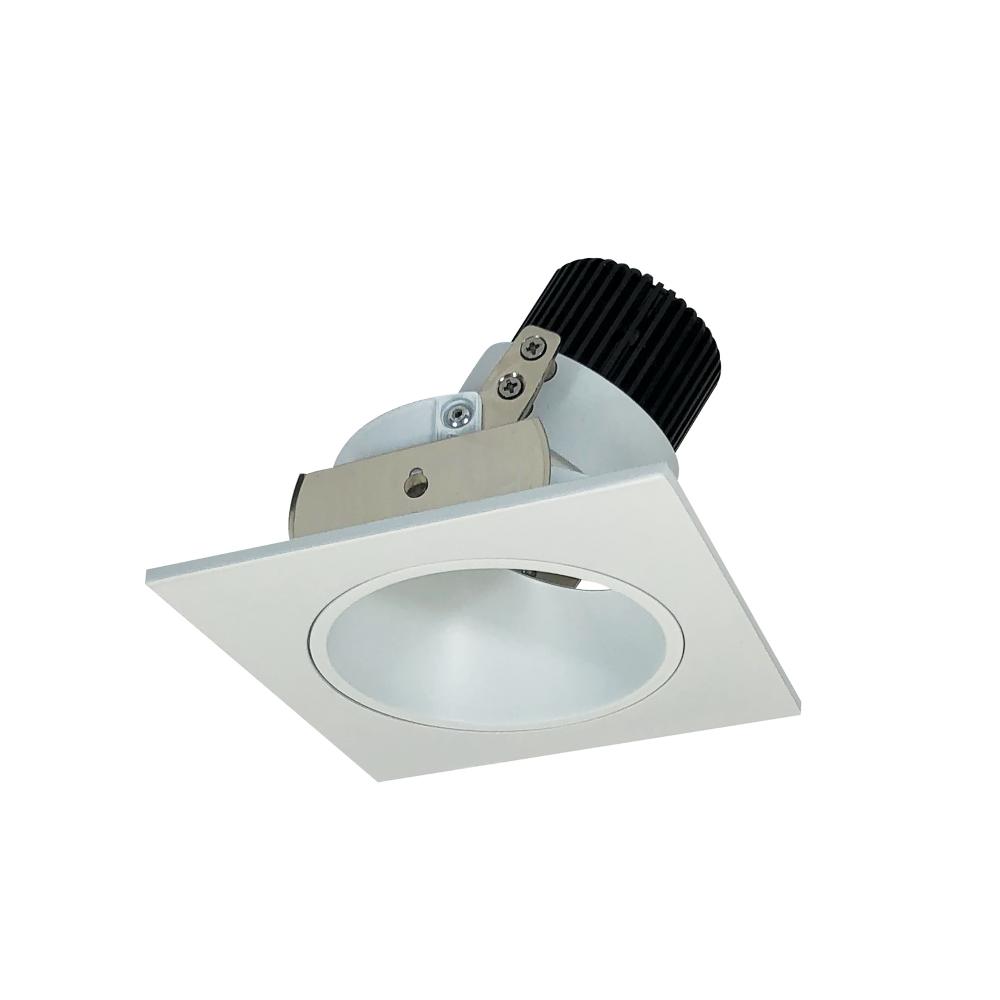 4&#34; Iolite LED Square Adjustable Reflector with Round Aperture, 1000lm / 14W, 2700K, Matte Powder