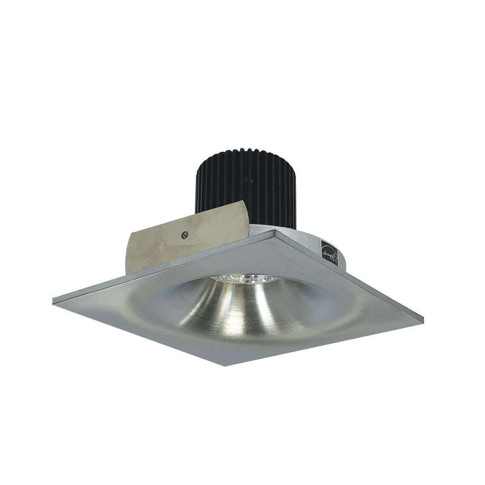 4&#34; Iolite LED Square Bullnose, 800lm / 14W, Comfort Dim, Natural Metal Finish