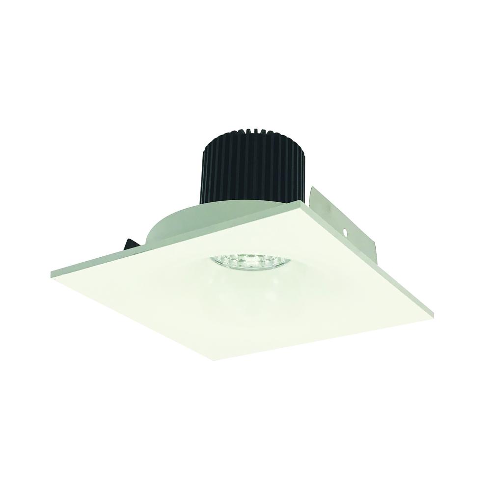 4&#34; Iolite LED Square Bullnose, 1000lm / 14W, 4000K, White Finish