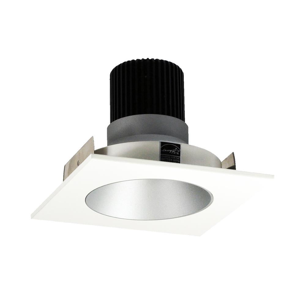 4&#34; Iolite LED Square Reflector with Round Aperture, 10-Degree Optic, 800lm / 12W, 3500K, Haze